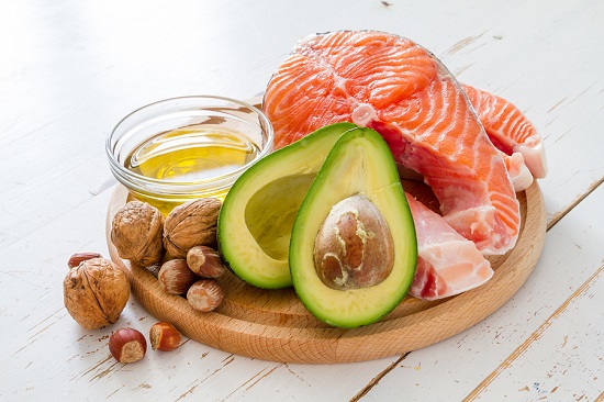 bigstock Selection of healthy fat sourc 115172123