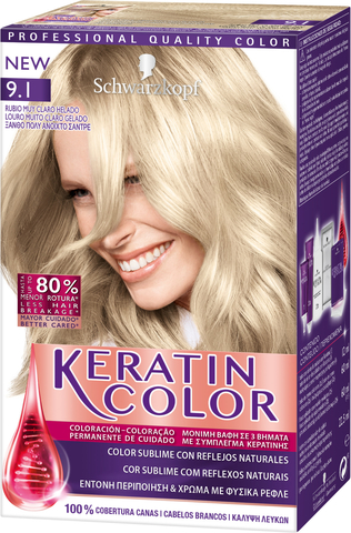 KERATIN COLOR 9.1