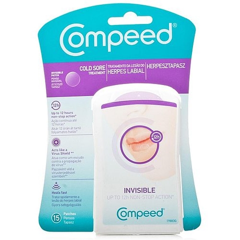 COMPEED HERPES PATCH FOR LIP BLADDER 15 ITEMS