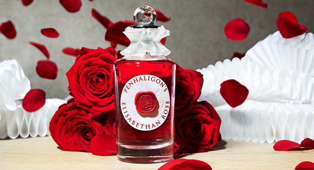 Penhaligons Elisabethan Rose Still Life Image