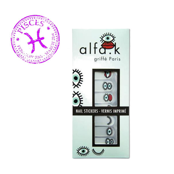 12. Alfa.k Nail Stickers