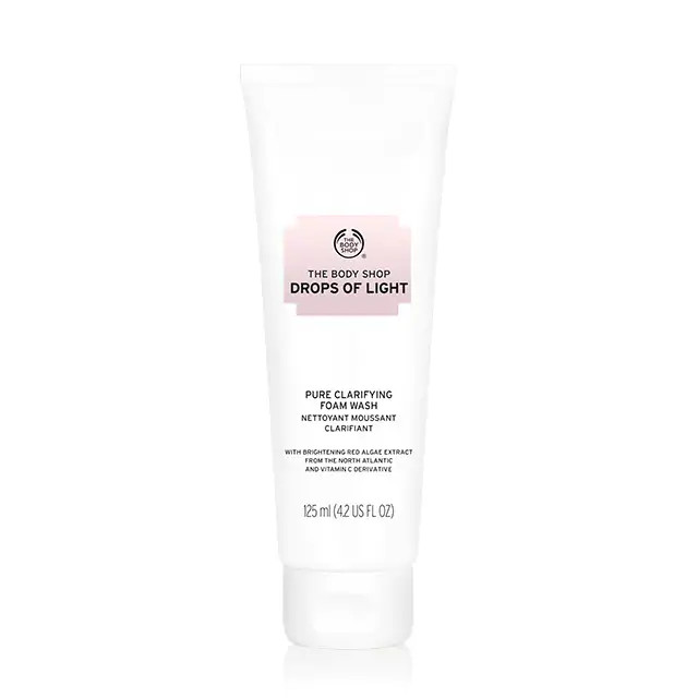 2 The Body Shop Drops of Light Pure Clarifying Face Wash