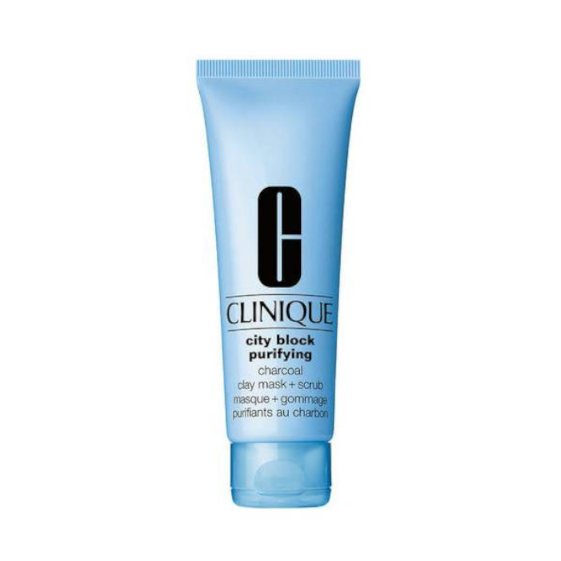 Clinique City Block Purifying Charcoal Clay Mask Scrub