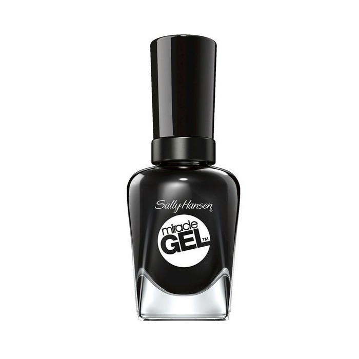 Sally Hansen Miracle Gel Nail Polish sthn apoxrvsh Blacky O