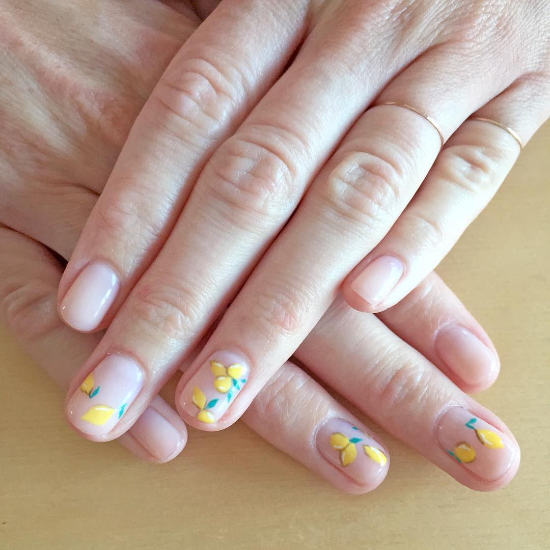 lemon nails