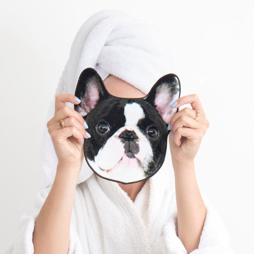 dog face towels 33050