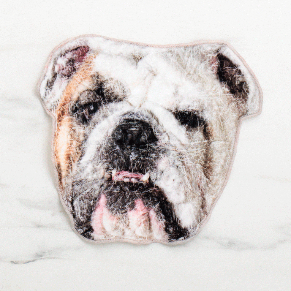 dog face towels 33055