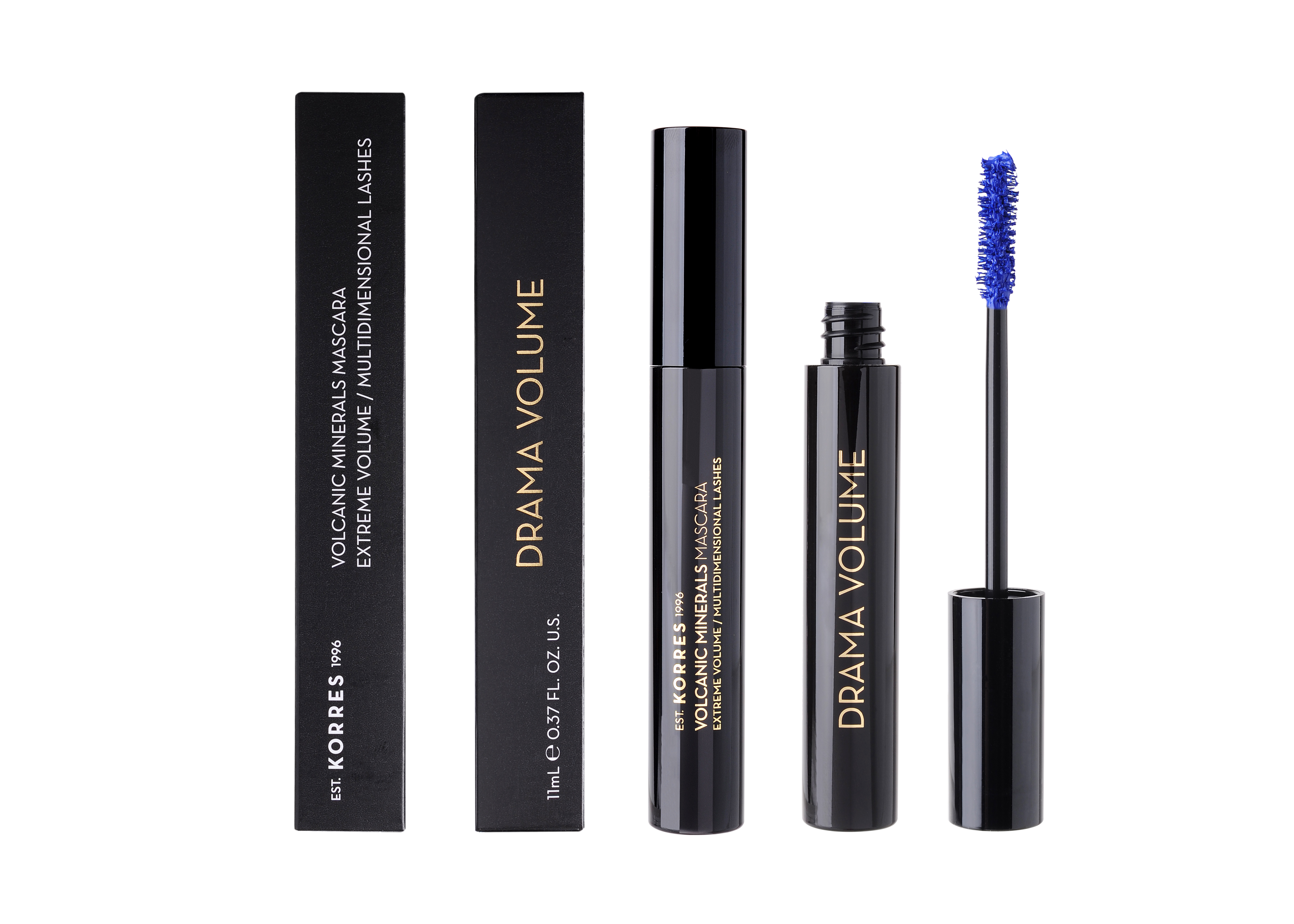 DRAMA VOLUME VOLCANIC MINERALS MASCARA BRIGHT BLUE