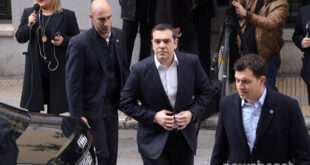 Στην κηδεία του Περικλή Παναγόπουλου ο Αλέξης Τσίπρας