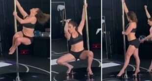 Η Τζένιφερ Λοπεζ κάνει pole dancing και κοκκινίζει ακόμα και ο… στύλος