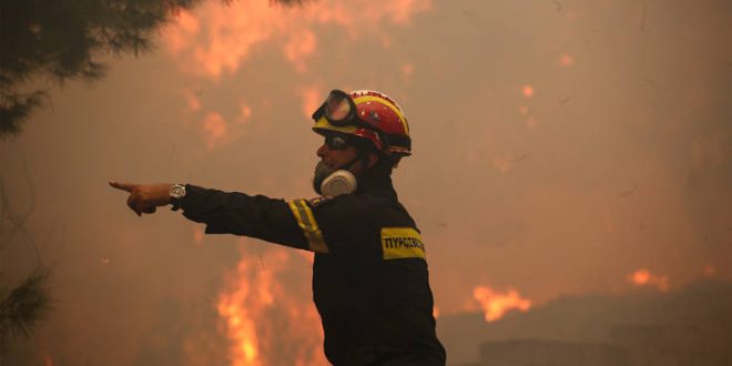 Υπό έλεγχο πυρκαγιά σε δασική έκταση στη Θεσσαλονίκη