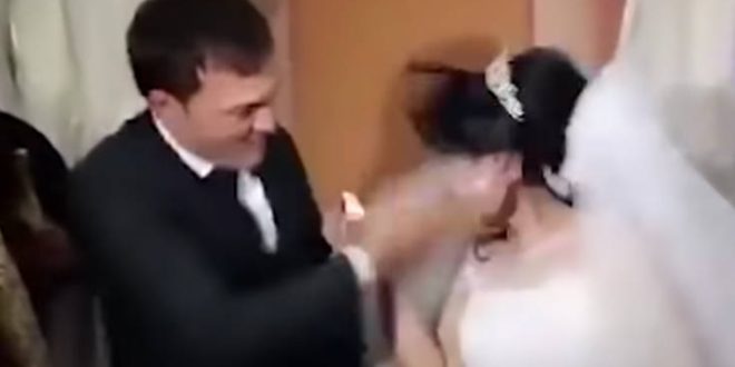 Γαμπρός χαστουκίζει τη νύφη στη γαμήλια δεξίωση