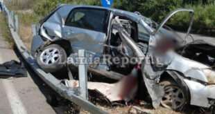 Τροχαίο στη Φθιώτιδα: Οι μπάρες έγιναν φονικές λεπίδες για τα δύο νεαρά αδέλφια