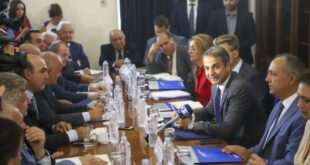 Μητσοτάκης: Ήρθα να συζητήσουμε για τις προκλήσεις και τις ευκαιρίες που παρουσιάζονται