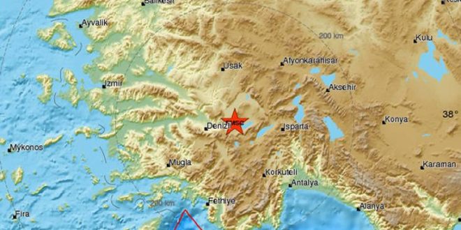 Ισχυρός σεισμός τώρα στην Τουρκία