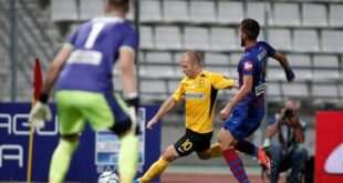 Ο Βόλος επικράτησε του Άρη με 1-0 στο «Πανθεσσαλικό Στάδιο»