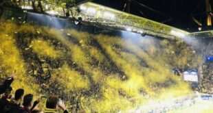 Το υπέροχο Yellow Wall με την Μπαρτσελόνα