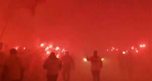 Εντυπωσιακή υποδοχή των οπαδών της Ιντερνασιονάλ στους παίκτες