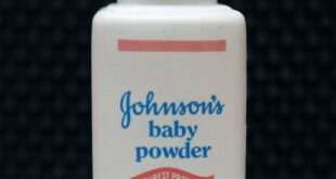 Αμίαντος εντοπίστηκε σε ταλκ της Johnson & Johnson στις ΗΠΑ