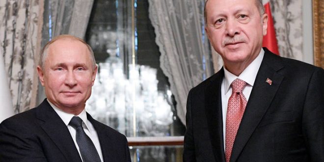 Τηλεφωνική επικοινωνία Ερντογάν – Πούτιν για τη Συρία