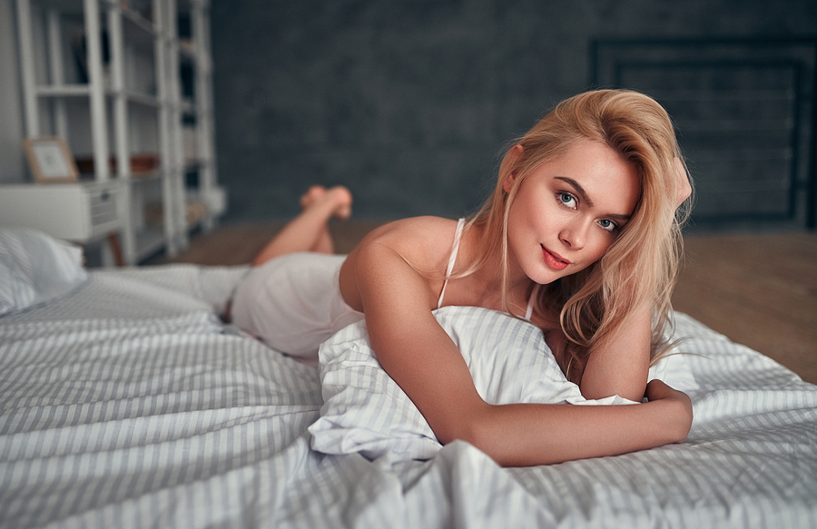 bigstock Sexy Woman In Bed 290360974