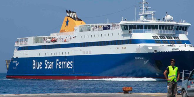 Από πρόσκρουση στο λιμάνι της Σχοινούσας, η εισροή υδάτων στο blue star naxos