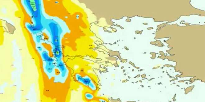 Καιρός: Έτσι θα «σκεπάσει» την Ελλάδα το κύμα κακοκαιρίας