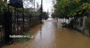 Κλιμάκιο της κυβέρνησης στις πληγείσες από την κακοκαιρία περιοχές της Χαλκιδικής