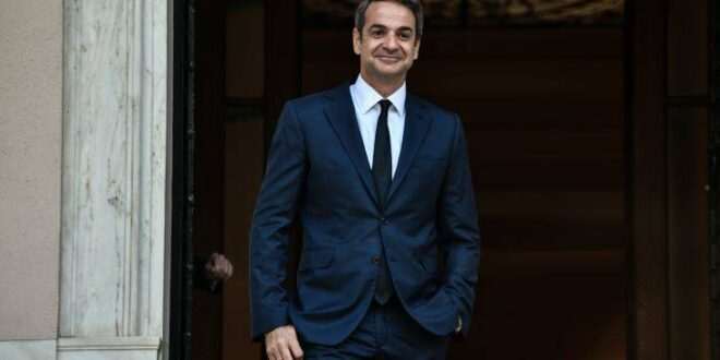 Ο Κυριάκος Μητσοτάκης στην παρουσίαση της νέας ομάδας ΔΙ.ΑΣ της ΕΛ.ΑΣ.