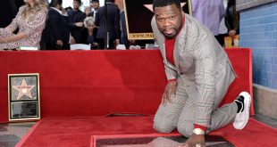 Ο 50 Cent απέκτησε αστέρι στη Λεωφόρο της Δόξας του Χόλιγουντ