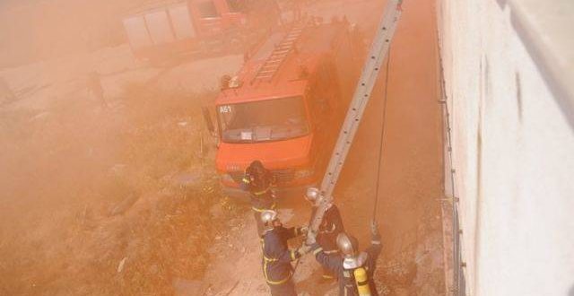 Μεγάλη πυρκαγιά σε εργοστάσιο ξυλείας στη Λιβαδειά