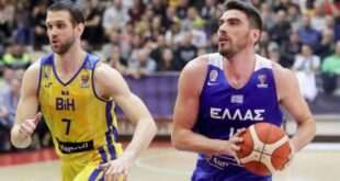 Δύσκολο διπλό για την Ελλάδα στη Βοσνία