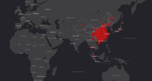 Κοροναϊός: Ζωντανός χάρτης παρακολουθεί την εξάπλωσή του σε πραγματικό χρόνο