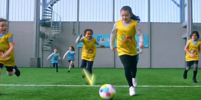 UEFA και Disney ενθαρρύνουν τα κορίτσια να παίζουν ποδόσφαιρο