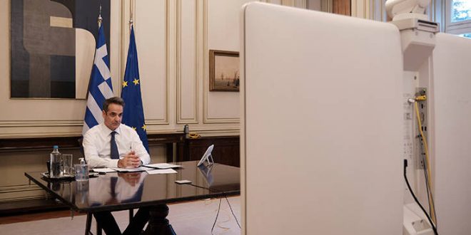 Τα δύο σημεία που στάθηκε ο Κυριάκος Μητσοτάκης στην τηλεδιάσκεψη με τους Ευρωπαίους ηγέτες