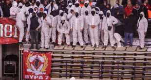 Ολυμπιακός - Παναθηναϊκός: Με στολές προστασίας για τον κορονοϊό οπαδοί των γηπεδούχων