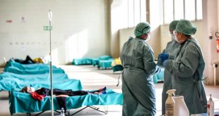 Κορονοϊός: Συγκλονιστικές εικόνες από την Ιταλία - Νοσοκόμες με μώλωπες στο πρόσωπο μετά από πολύωρες βάρδιες