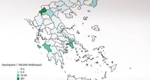 Ο χάρτης της πανδημίας στην Ελλάδα έναν μήνα μετά το πρώτο κρούσμα κορονοϊού
