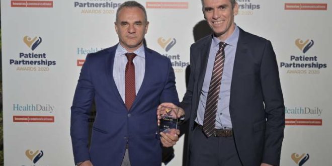 Η Pfizer Hellas βραβεύθηκε για τη συνεισφορά της στην εθνική προσπάθεια για την αντιμετώπιση της νόσου COVID-19