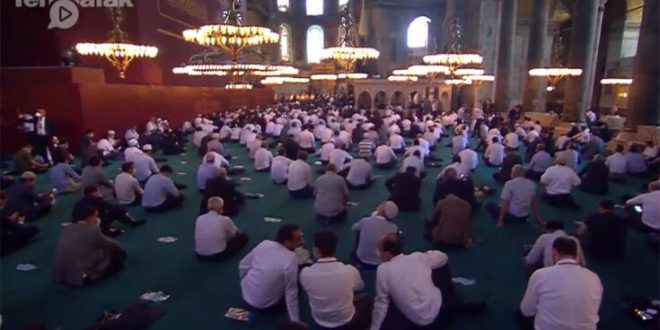 Αγία Σοφία: Κακοποίηση της θρησκείας η μετατροπή της σε τζαμί, λέει η αντιπρόεδρος της Bundestag