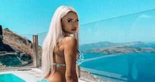 Η Στέλλα Μιζεράκη σε σέξι πόζα στην πισίνα: «Μα τι κοιτάτε;»