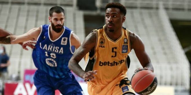 Basket League: Η ΑΕΚ νίκησε 87-68 επί της Λάρισας