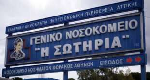 Ενισχυμένη δόση θρομβοπροφύλαξης σε όλες τις εισαγωγές COVID-19  του Νοσοκομείου «ΣΩΤΗΡΙΑ»