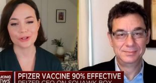 Αλβέρτος Μπουρλά για το εμβόλιο Pfizer και Biontech: «Είναι μία μεγάλη ημέρα για την επιστήμη και την ανθρωπότητα»