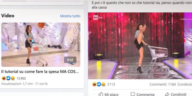Ιταλίδα δείχνει στις γυναίκες πώς να «ψωνίζουν με σέξι τρόπο» και προκαλεί σάλο
