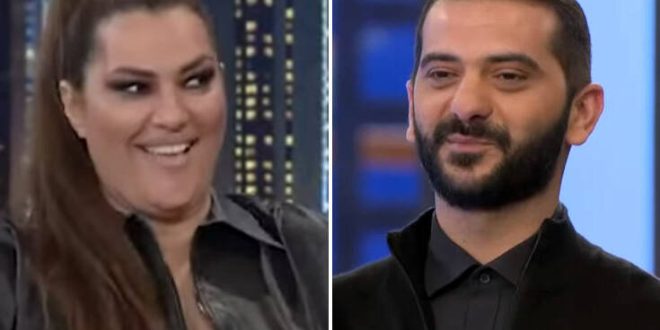 The 2Night Show: Ο Λεωνίδας Κουτσόπουλος «κέρδισε» την καρδιά της Κατερίνας Ζαρίφη