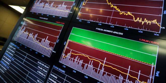 Χρηματιστήριο Αθηνών: Άνοδος 1,64% στο κλείσιμο, με τζίρο 75,90 εκατ. ευρώ