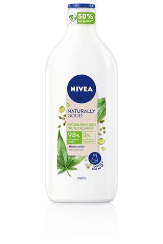 INT 96825 NIVEA NaturallyGood BodyLotion Hemp 350ml front layer Screen
