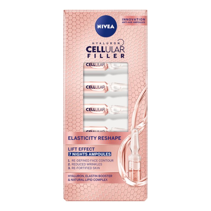 NIVEA HYALURON CELLULAR FILLER ΔΙΦΑΣΙΚΕΣ ΑΜΠΟΥΛΕΣ