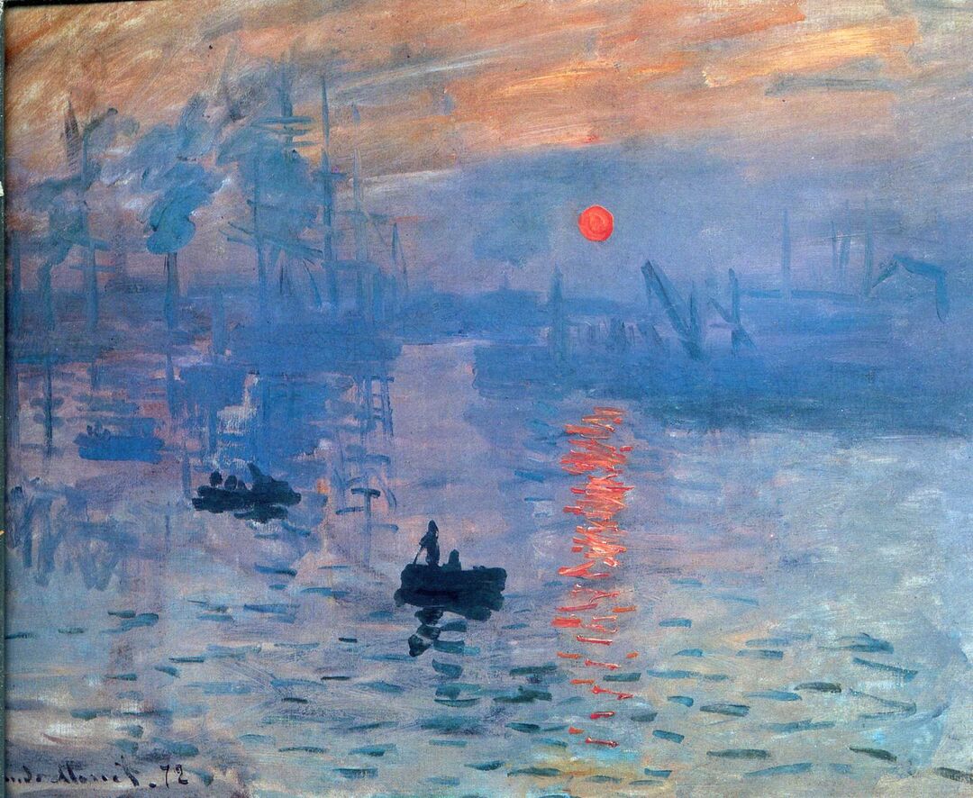 claude monet impression